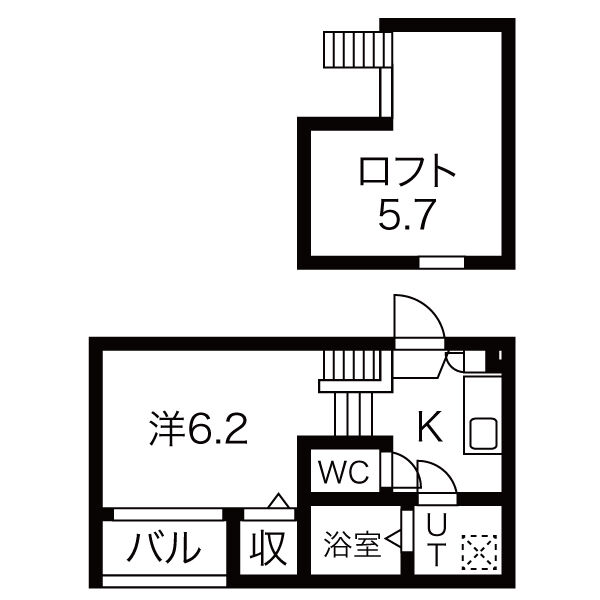 コスタブラン川名の間取り