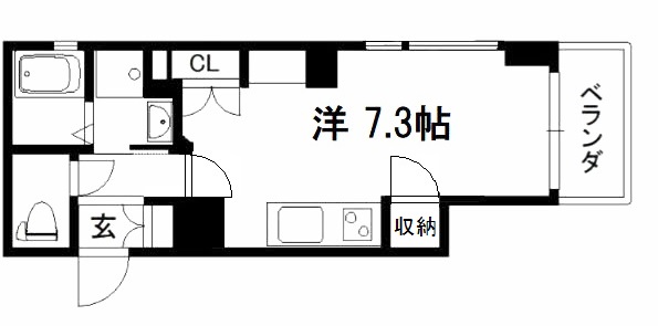 MILLE LIBRORUMの間取り