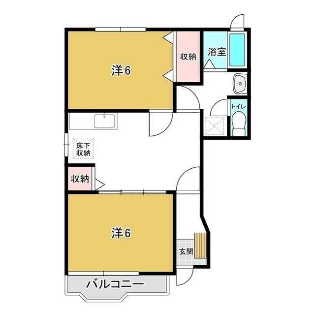 グランヴィア小澤の間取り