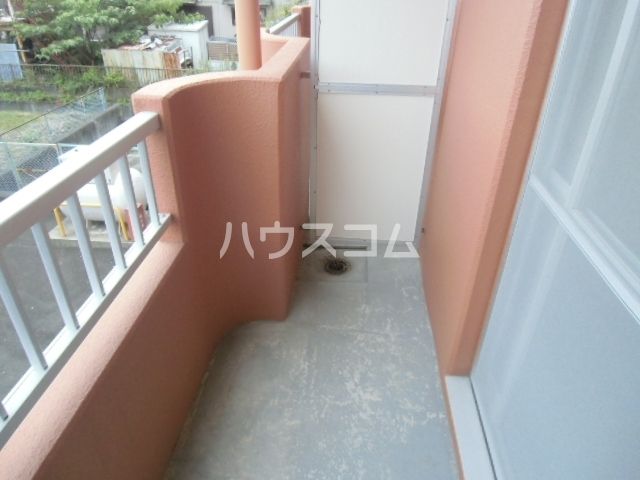 【掛川市富部のマンションのバルコニー】