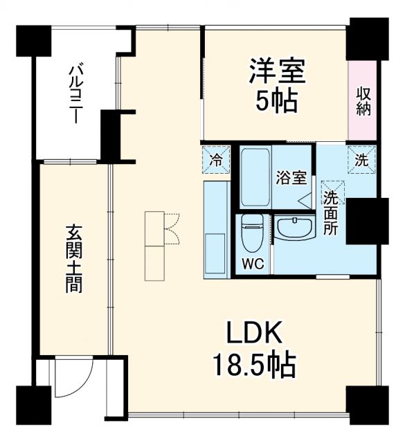 シャリマー西大路の間取り