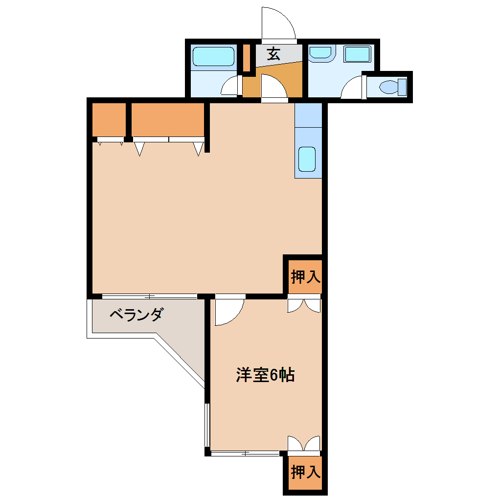 サザンブライト志手の間取り