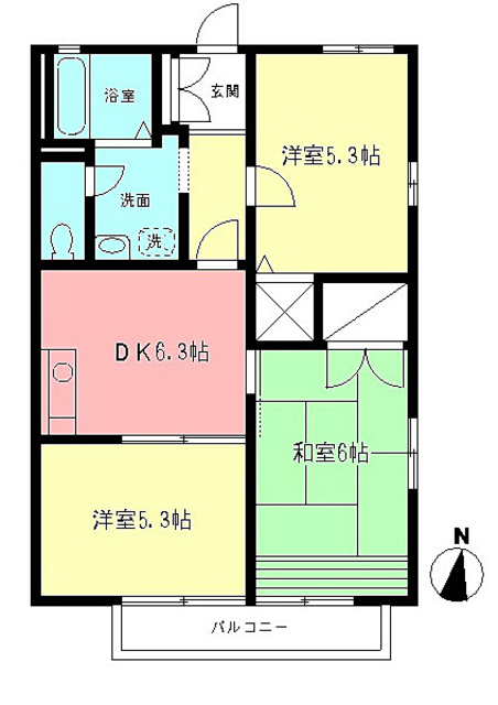 グランシャリオの間取り