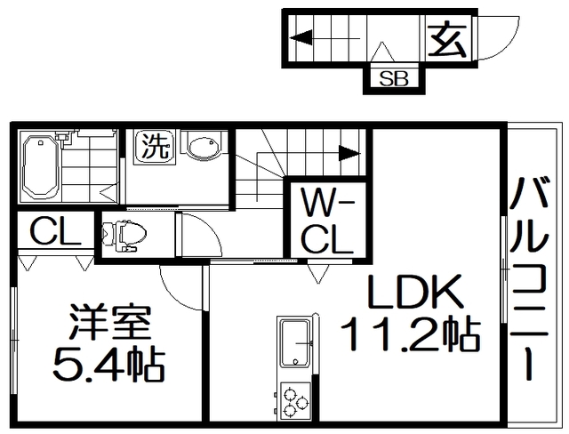 【アルーデコートIの間取り】