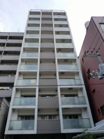 広島市中区猫屋町のマンションの建物外観