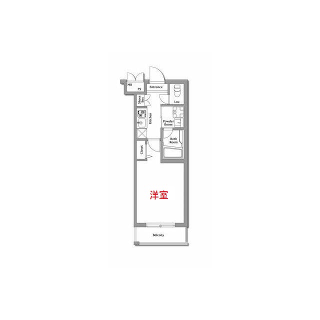 大田区西糀谷のマンションの間取り