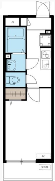 【川越市仙波町のマンションの間取り】