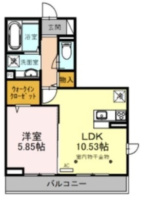 【ノーブル浦和美園の間取り】