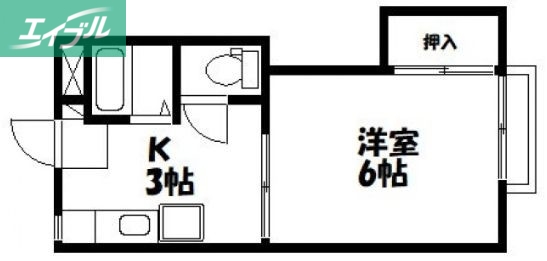 ライブラリーハイツの間取り