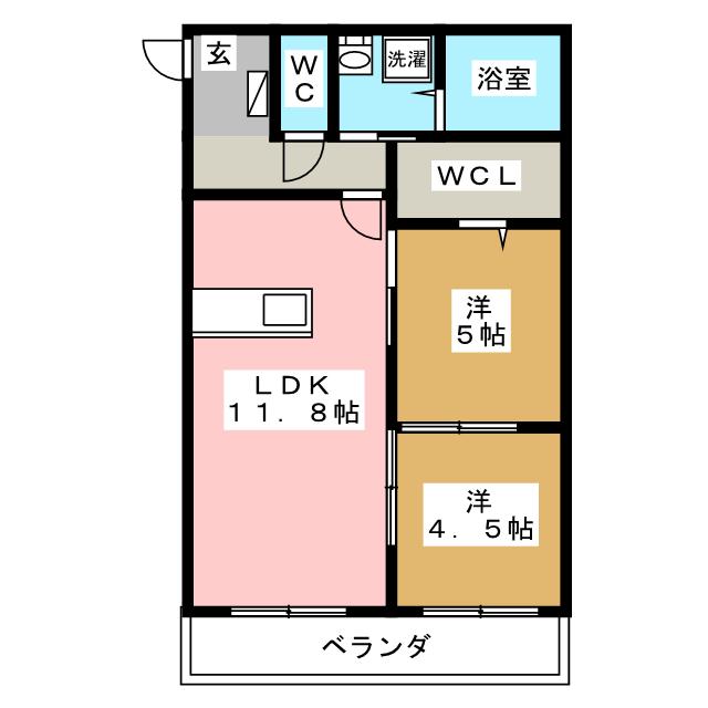 アムール下沖の間取り