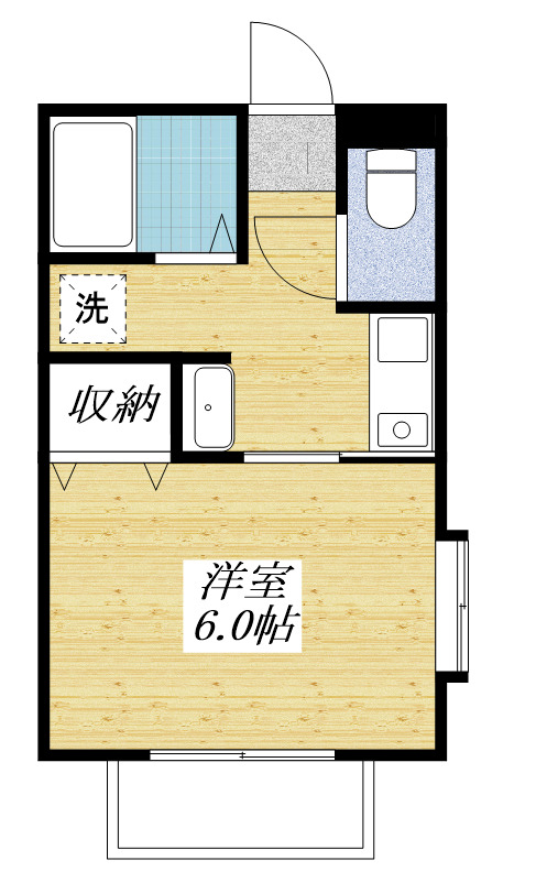 ツェルマットの間取り