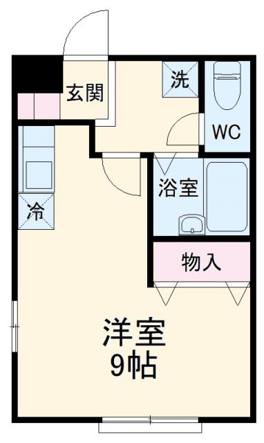 八千代市八千代台東のアパートの間取り