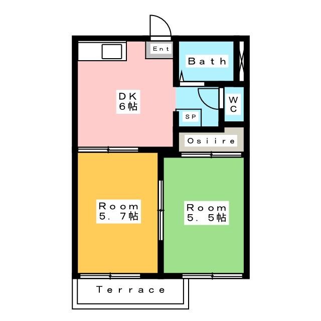 ドエル堂開道の間取り