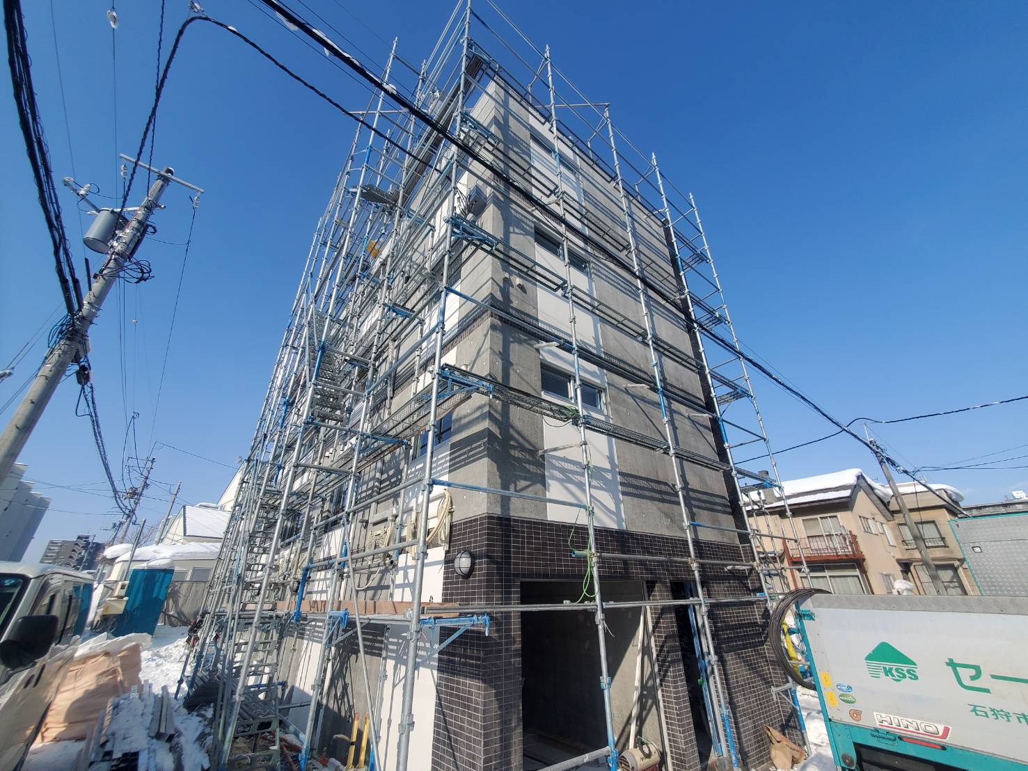 グランデール新札幌Ｉ（Ｂ棟）の建物外観