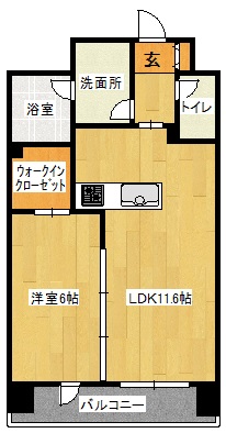 正山シティプラザの間取り