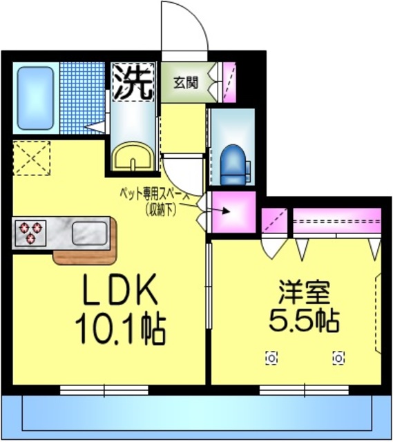 へーベルメゾン新浦安の間取り
