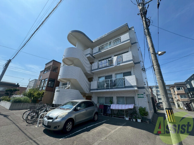 建物外観　札幌市東区北３７条東「パレスシャレム３７」
