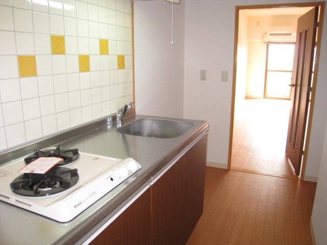 キッチン　同物件、別号室のものです。