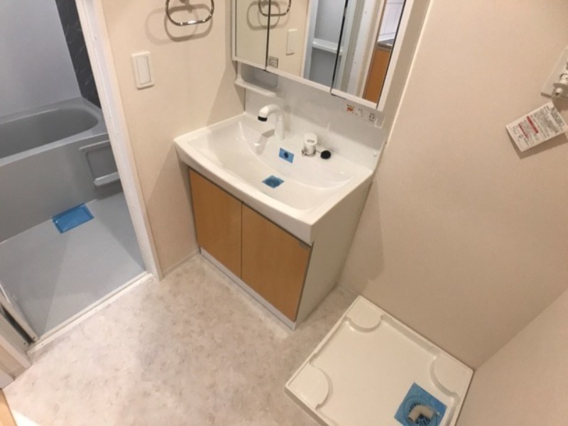 洗面設備　図面と現状に相違がある場合には現状を優先