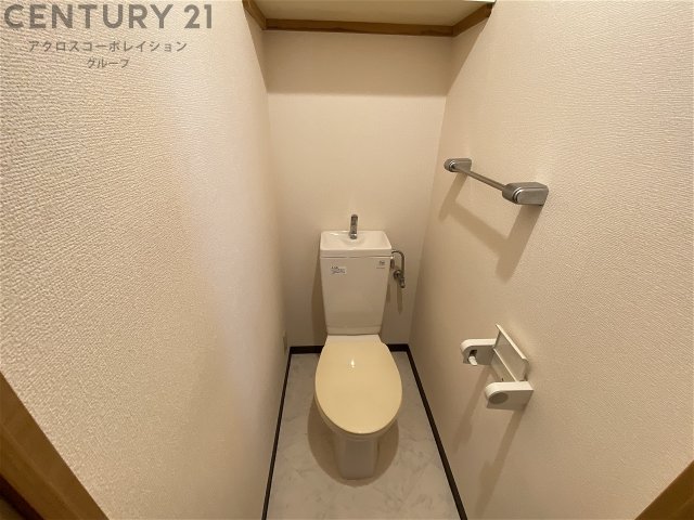 トイレ　ゆったりとした空間のトイレです