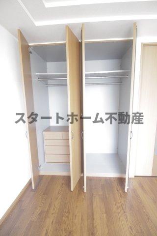 収納　ちょっとした収納スペースも充実しています