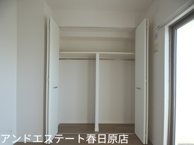収納　収納も各部屋にあります