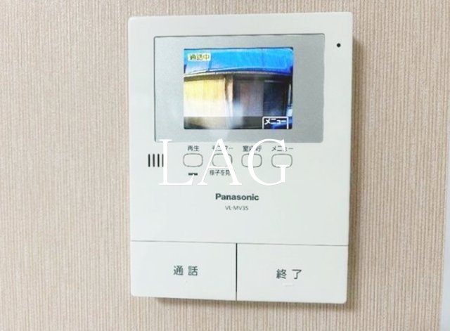 セキュリティ　TVモニターフォンです。