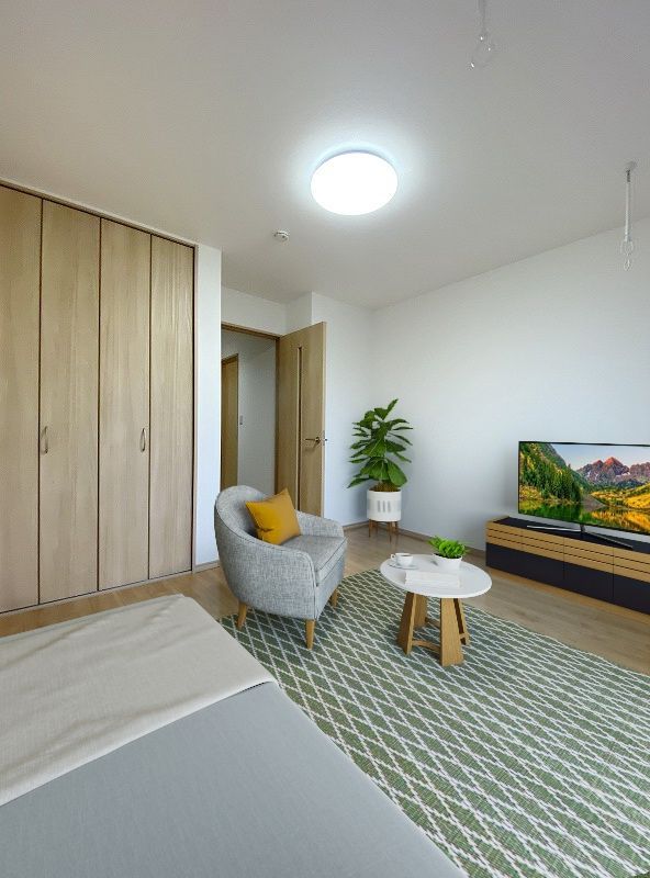 居室・リビング　家具・家電は設備で付いておりません