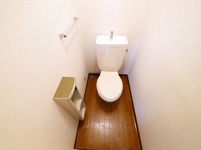 トイレ　ゆったりとした空間のトイレです