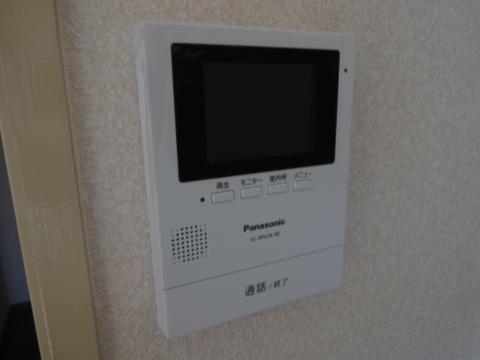 セキュリティ　カメラ付インターホン（イメージ）