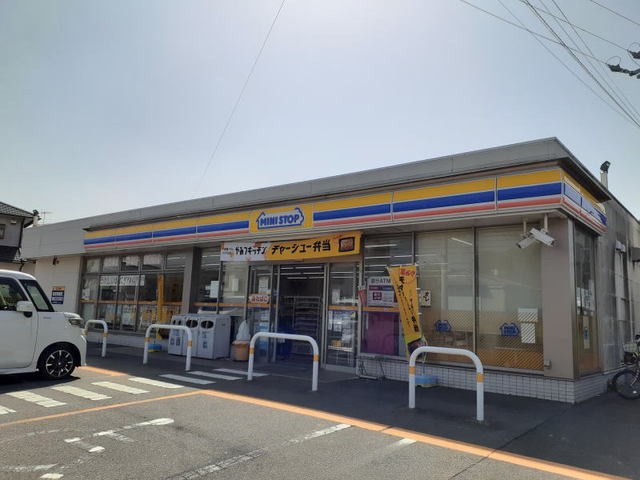 コンビニ　ミニストップ　岡崎小呂町店（コンビニ）まで450m