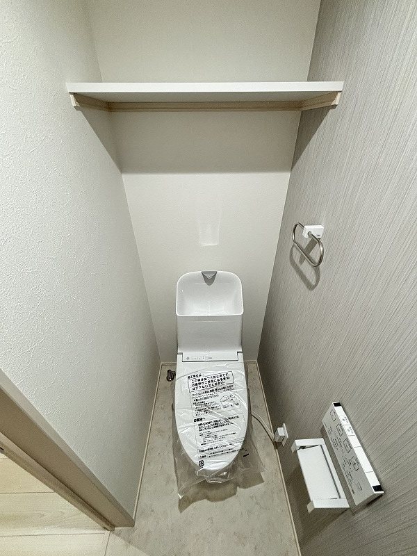 トイレ　建築中の為、同建築会社の写真を使用しています。