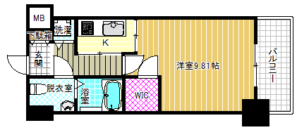 エスリード福島リバーフロントの間取り写真
