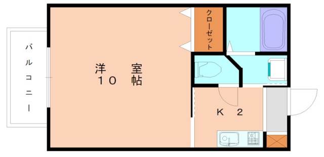橘倶楽部6番館の間取り写真