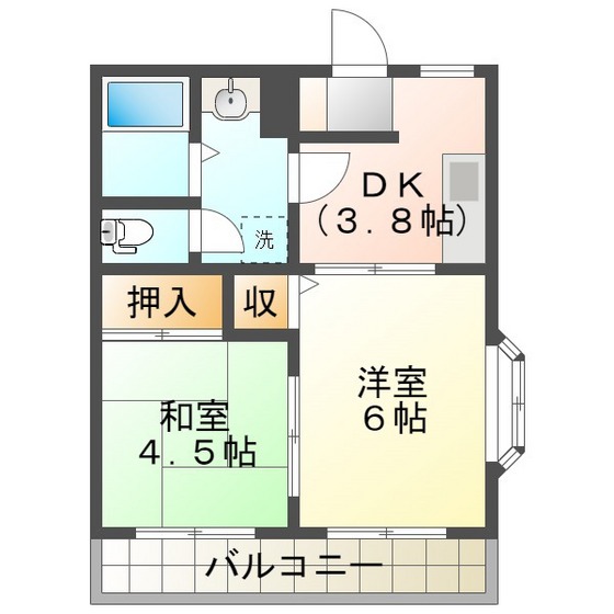 アクアマリンの間取り