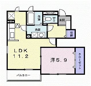 ビラ フィオーレの間取り