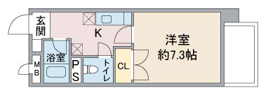 ラピアス吹上の間取り