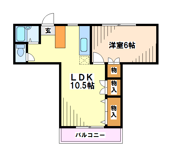 クレストＮの間取り