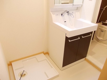 【姫路市船橋町のマンションの洗面設備】