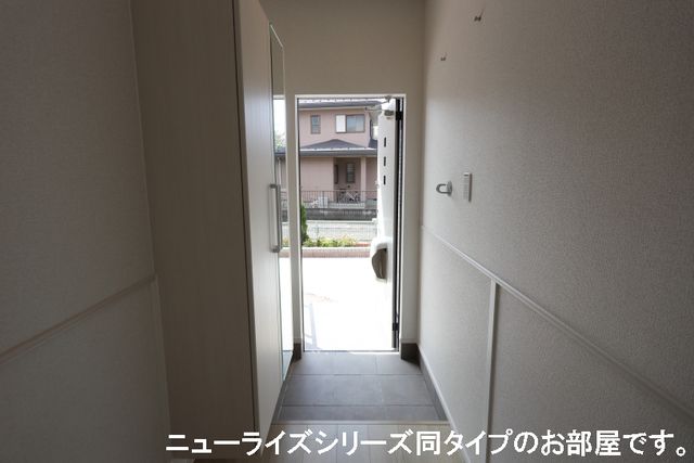【匝瑳市椿のアパートの玄関】