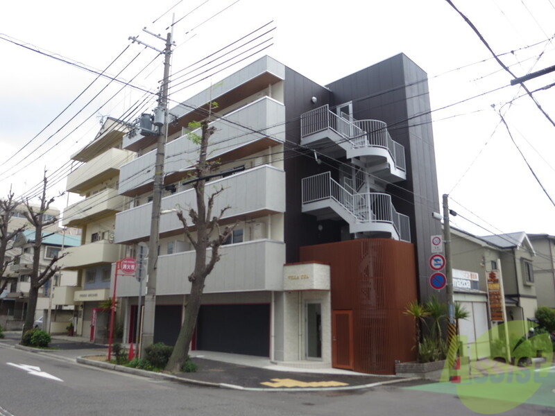 神戸市中央区神若通のマンションの建物外観