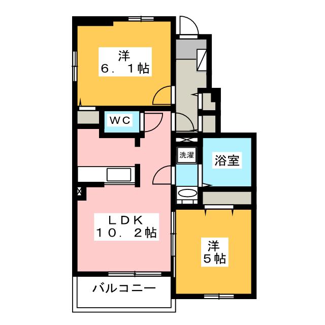 ファミール　さくらの間取り