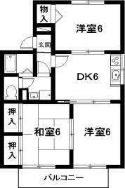 パークアベニュー小塚の間取り