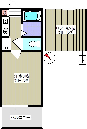 【カーザ志木の間取り】