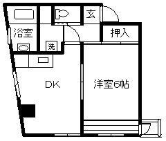 シャルル六番館の間取り