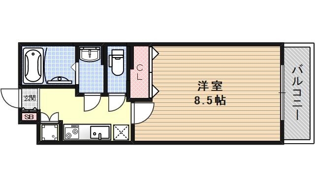 ベラジオ京都高台寺の間取り