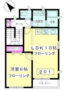 【KOMACHI　SUITESの間取り】