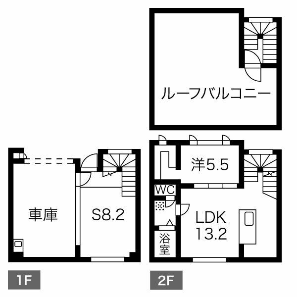 ＫＰ-ＧａｒａｇｅＫＯＴＯＮＩの間取り