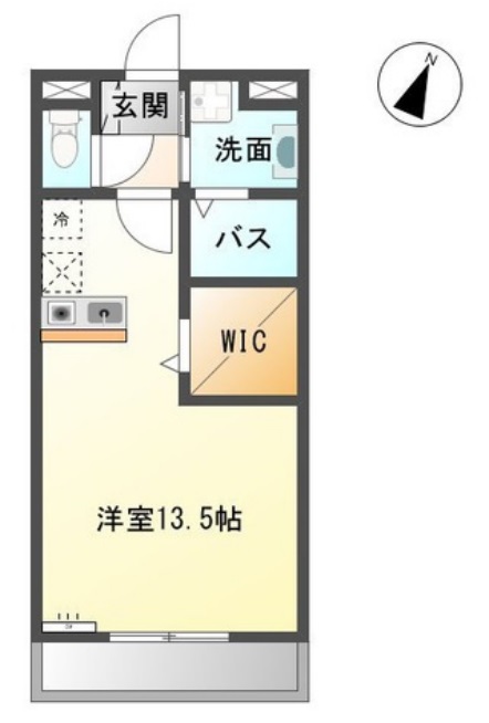 ハピネスオリーブの間取り