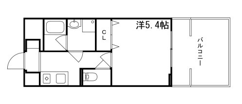 マジェスティーコート東雲の間取り